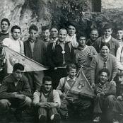 Ottobre 1951 - Le Sezioni UOEI di Ripa di Versilia e Pietrasanta in gita al Monte Procinto